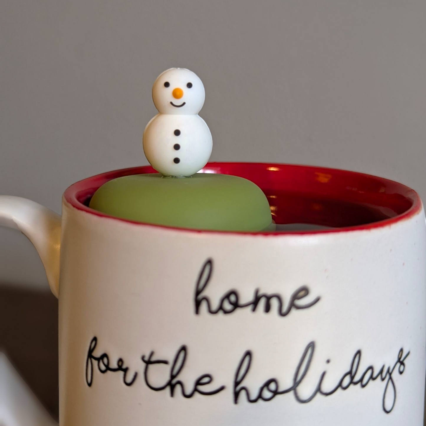 Floating Snowman Tea Infuser - Cute Tea Infuser for Loose Leaf Tea