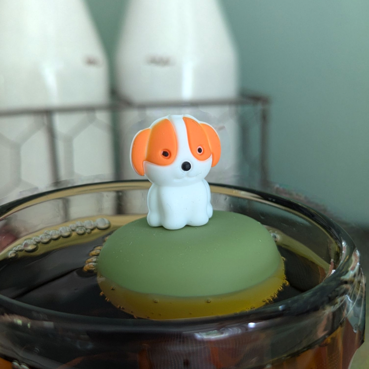 Floating Puppy Dog Tea Infuser - Cute Animal Tea Infuser for Loose Leaf Tea