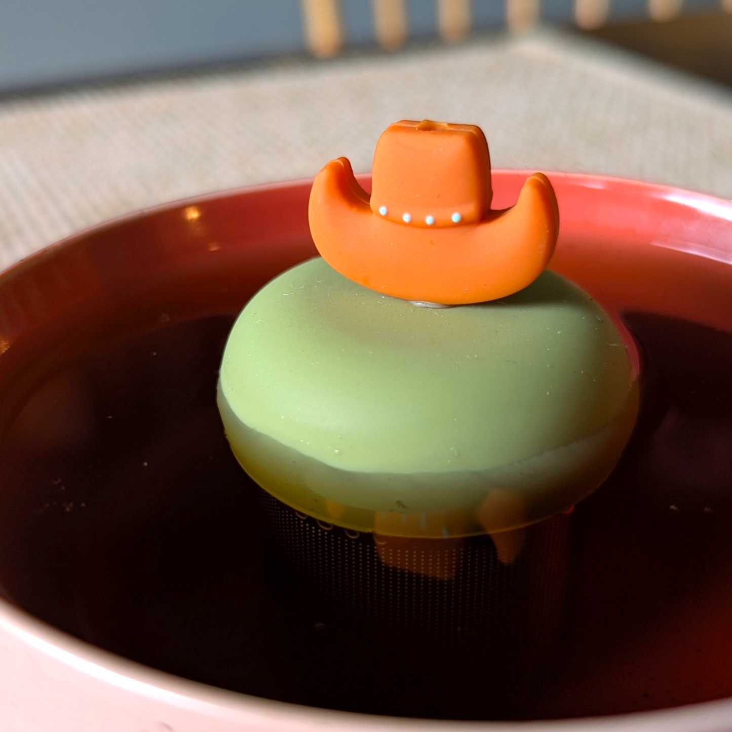 Floating Sombrero Hat Tea Infuser - Cute Tea Infuser for Loose Leaf Tea