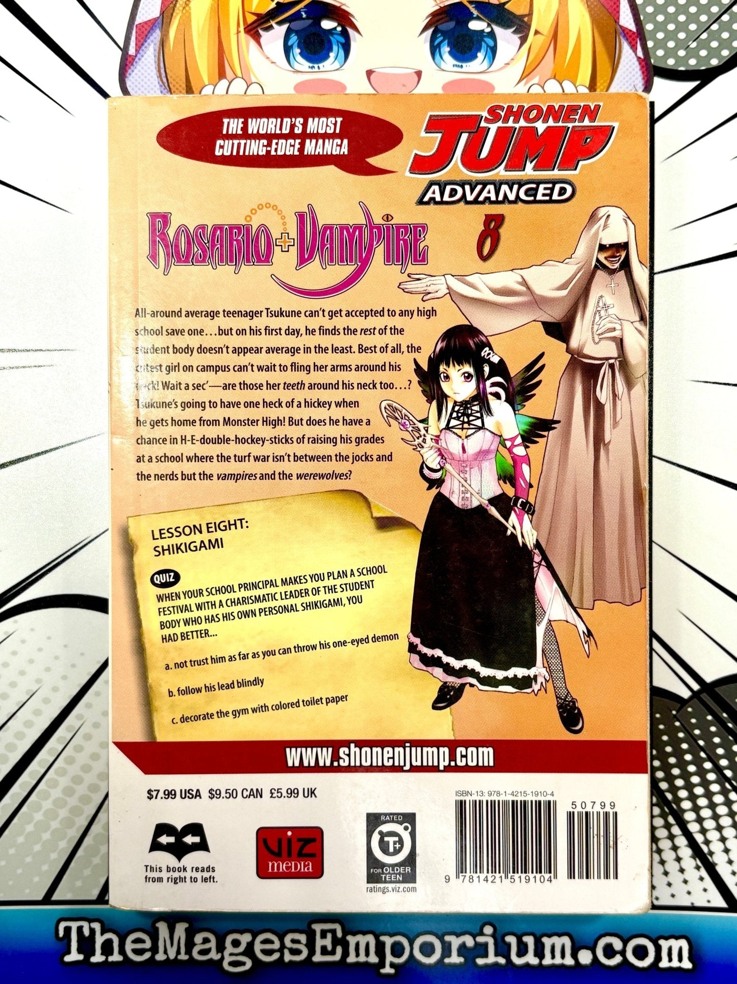 Rosario + Vampire Vol 8