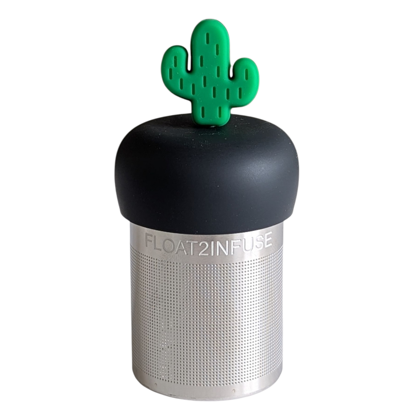 Floating Green Saguaro Cactus Tea Infuser - Cute Tea Infuser for Loose Leaf Tea