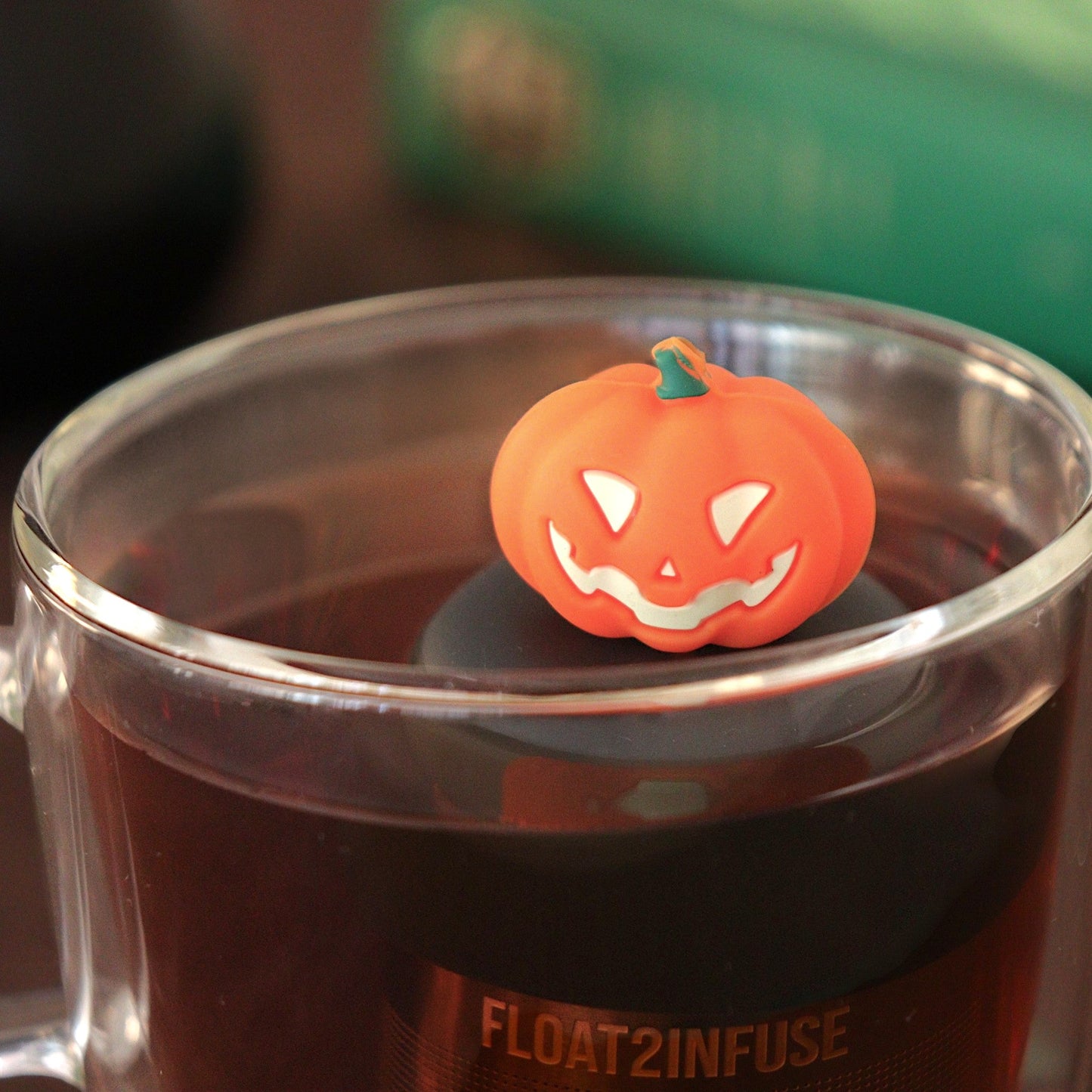 Floating Jack-o-lantern Tea Infuser Infuser - Cute Tea Infuser for Loose Leaf Tea