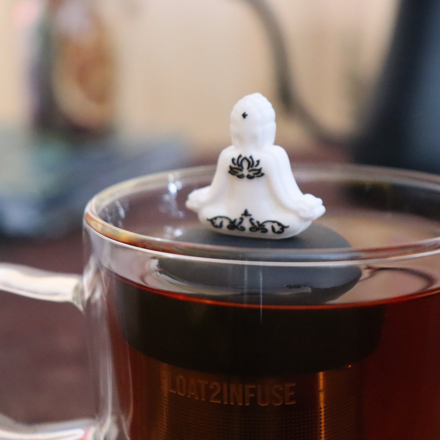 Floating Yogi Tea Infuser Infuser - Cute Tea Infuser for Loose Leaf Tea