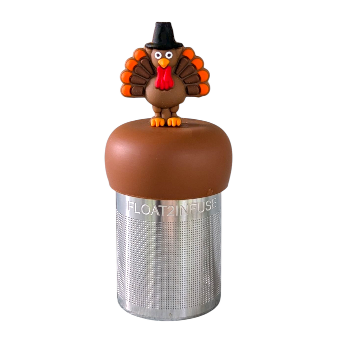 Floating Thanksgiving Turkey Tea Infuser - Cute Animal Tea Infuser for Loose Leaf Tea