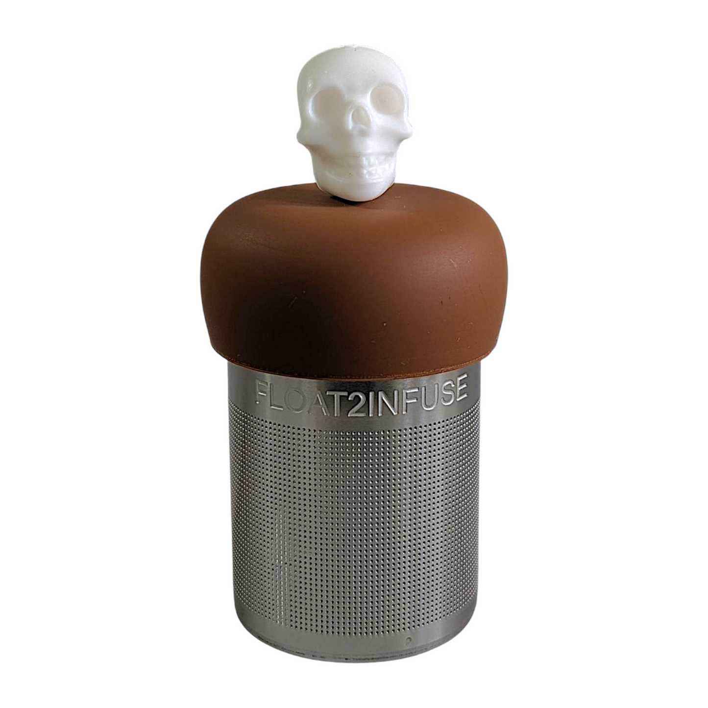Floating White Skull Tea Infuser - Cute Tea Infuser for Loose Leaf Tea