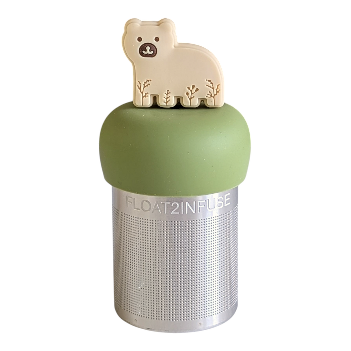 Floating Blonde Bear Tea Infuser - Cute Animal Tea Infuser for Loose Leaf Tea