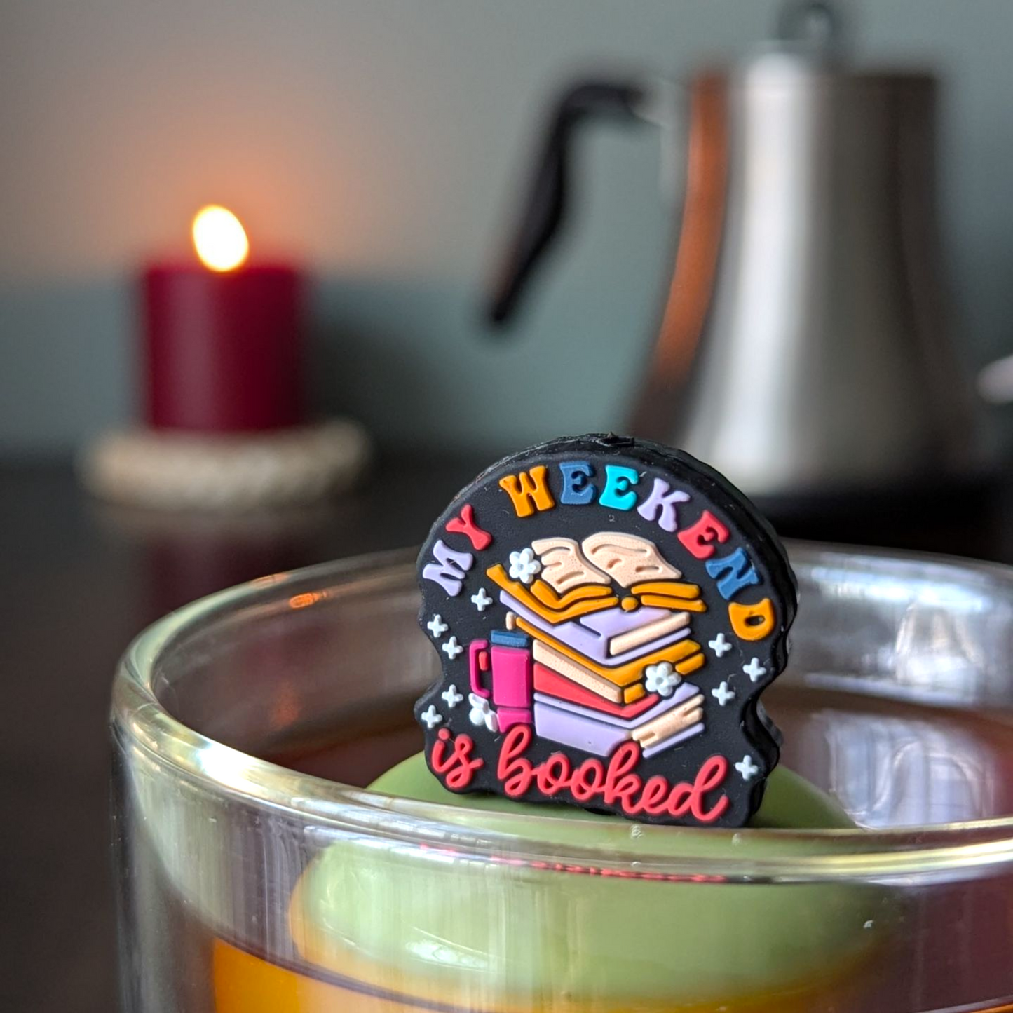 Floating Book(ed) Weekend Tea Infuser - Cute Tea Infuser for Loose Leaf Tea