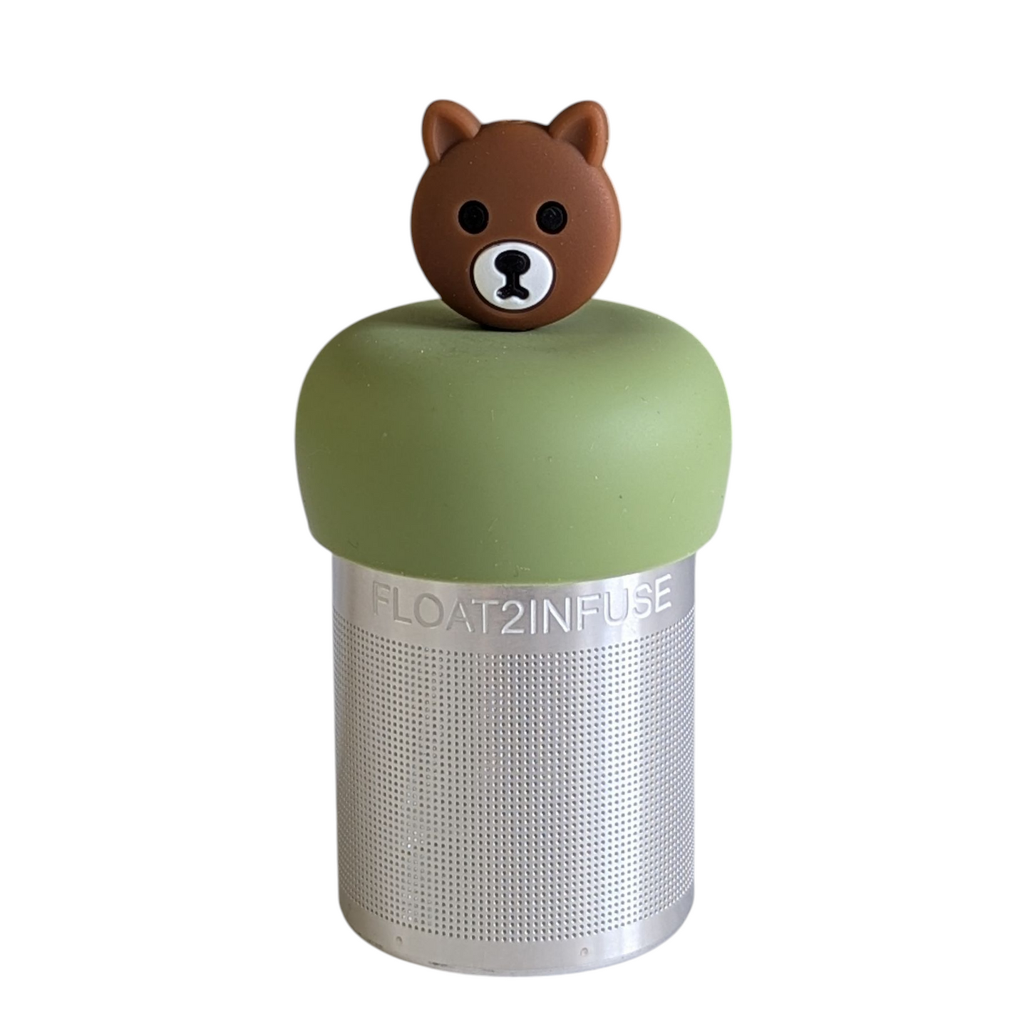 Floating Brown Bear Tea Infuser - Cute Animal Tea Infuser for Loose Leaf Tea