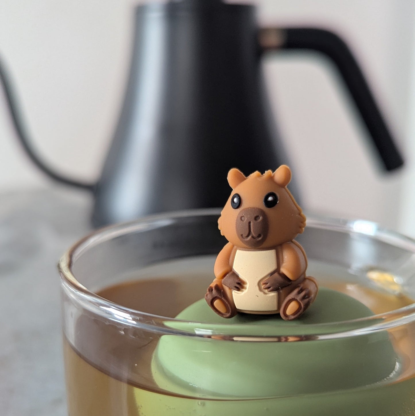 Floating Capybara Tea Infuser - Cute Animal Tea Infuser for Loose Leaf Tea