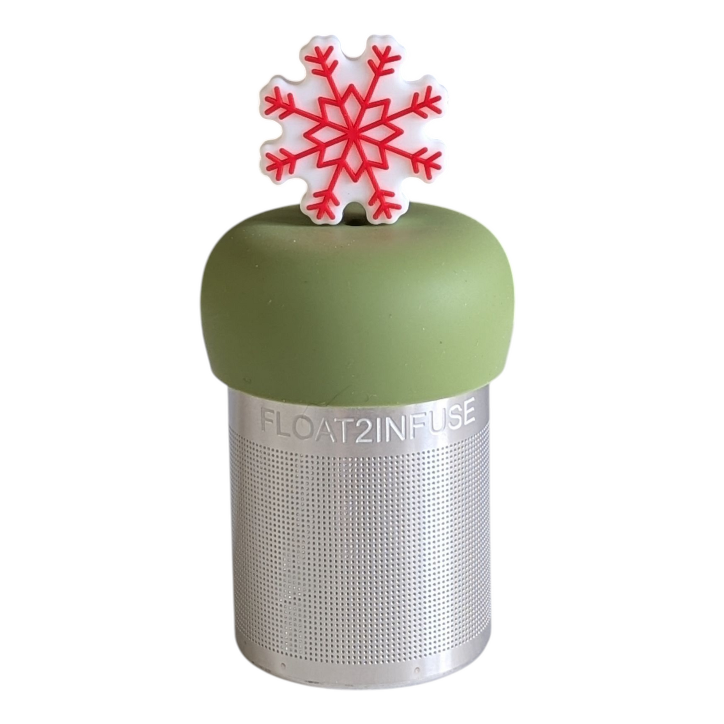 Floating Festive Snowflake Tea Infuser - Cute Tea Infuser for Loose Leaf Tea