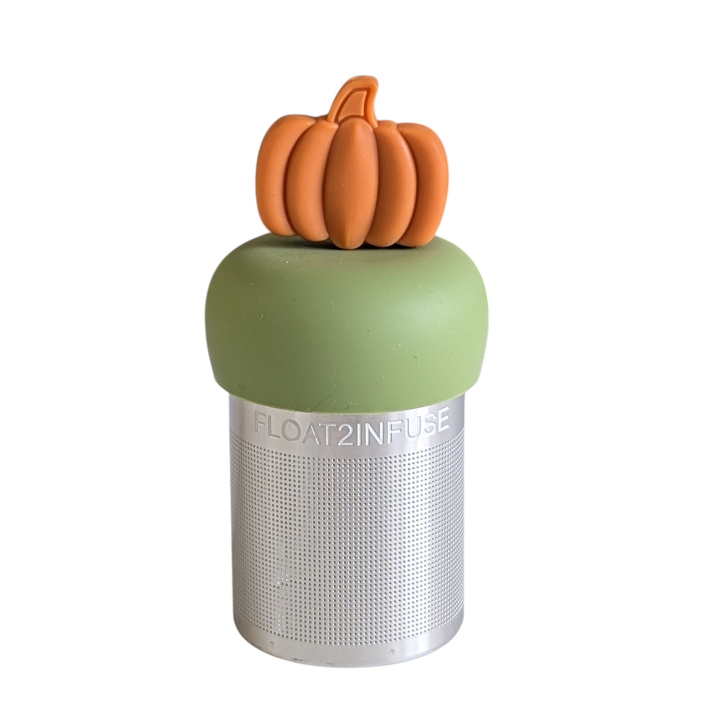 Floating Orange Pumpkin Tea Infuser - Cute Tea Infuser for Loose Leaf Tea
