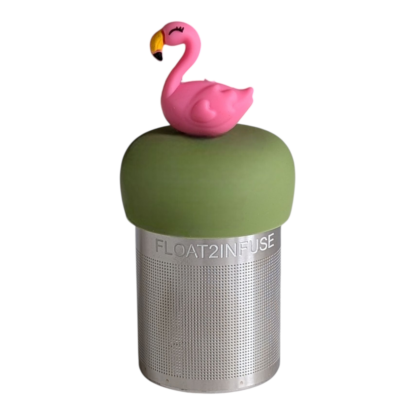 Floating Pink Flamingo Tea Infuser - Cute Animal Tea Infuser for Loose Leaf Tea