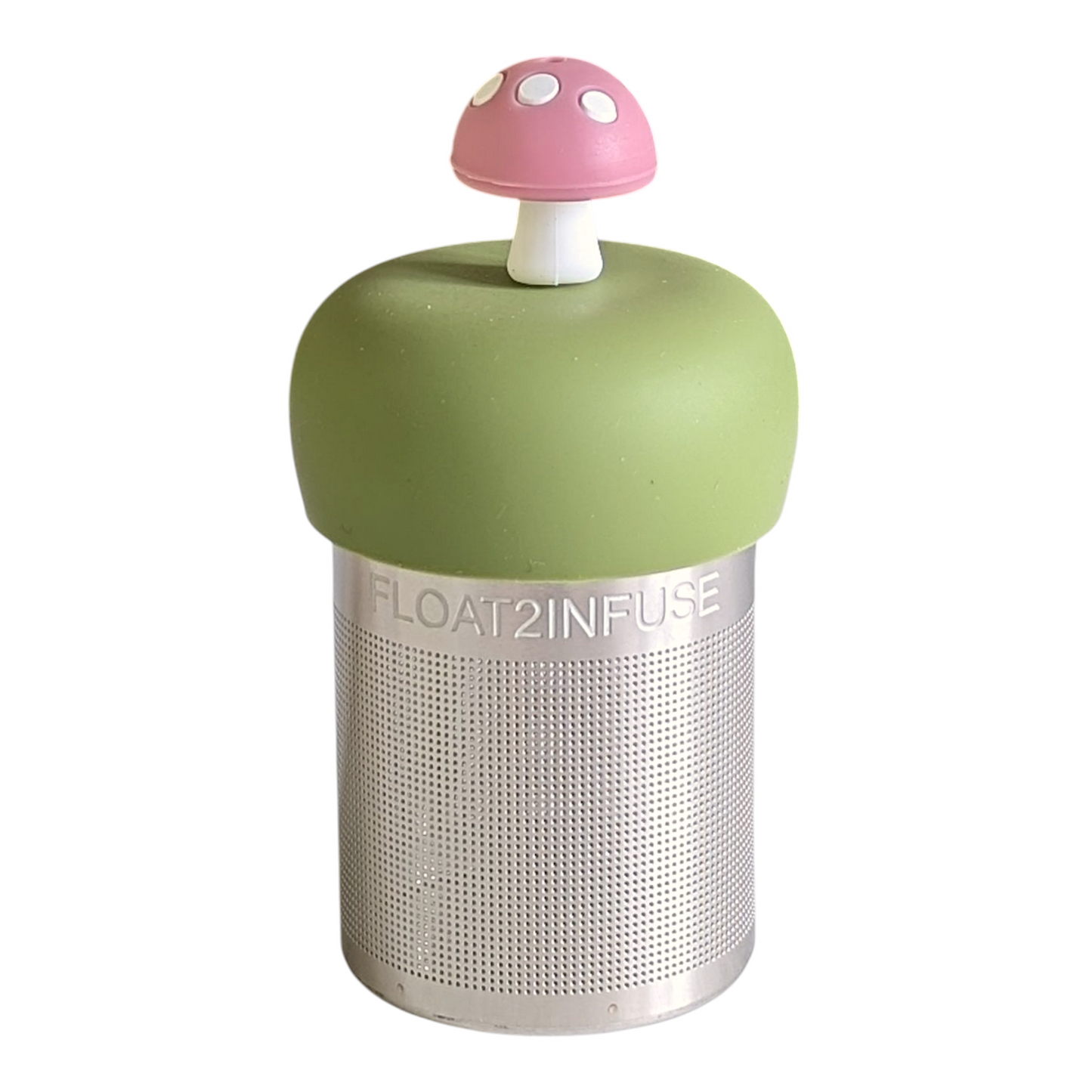 Floating Pink Mushroom Tea Infuser - Cute Tea Infuser for Loose Leaf Tea
