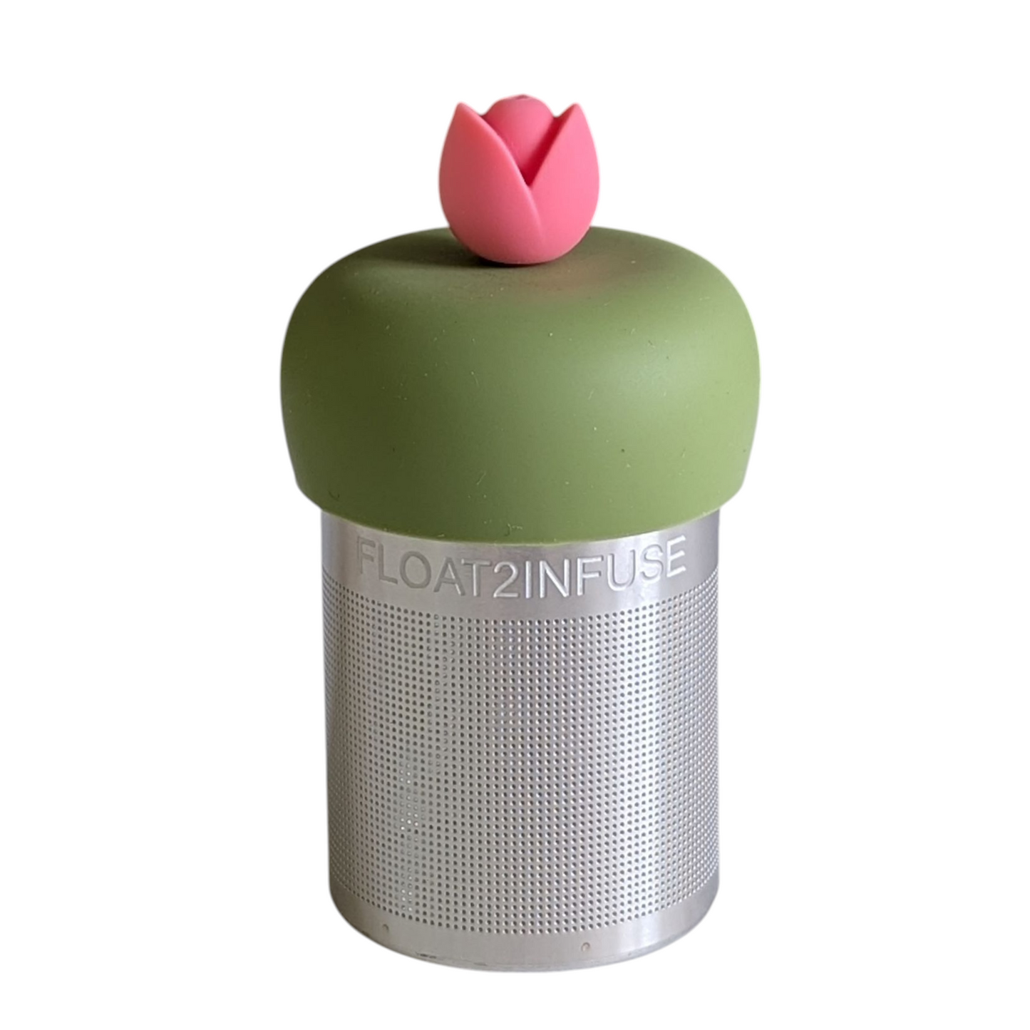 Floating Pink Tulip Flower Tea Infuser - Cute Tea Infuser for Loose Leaf Tea