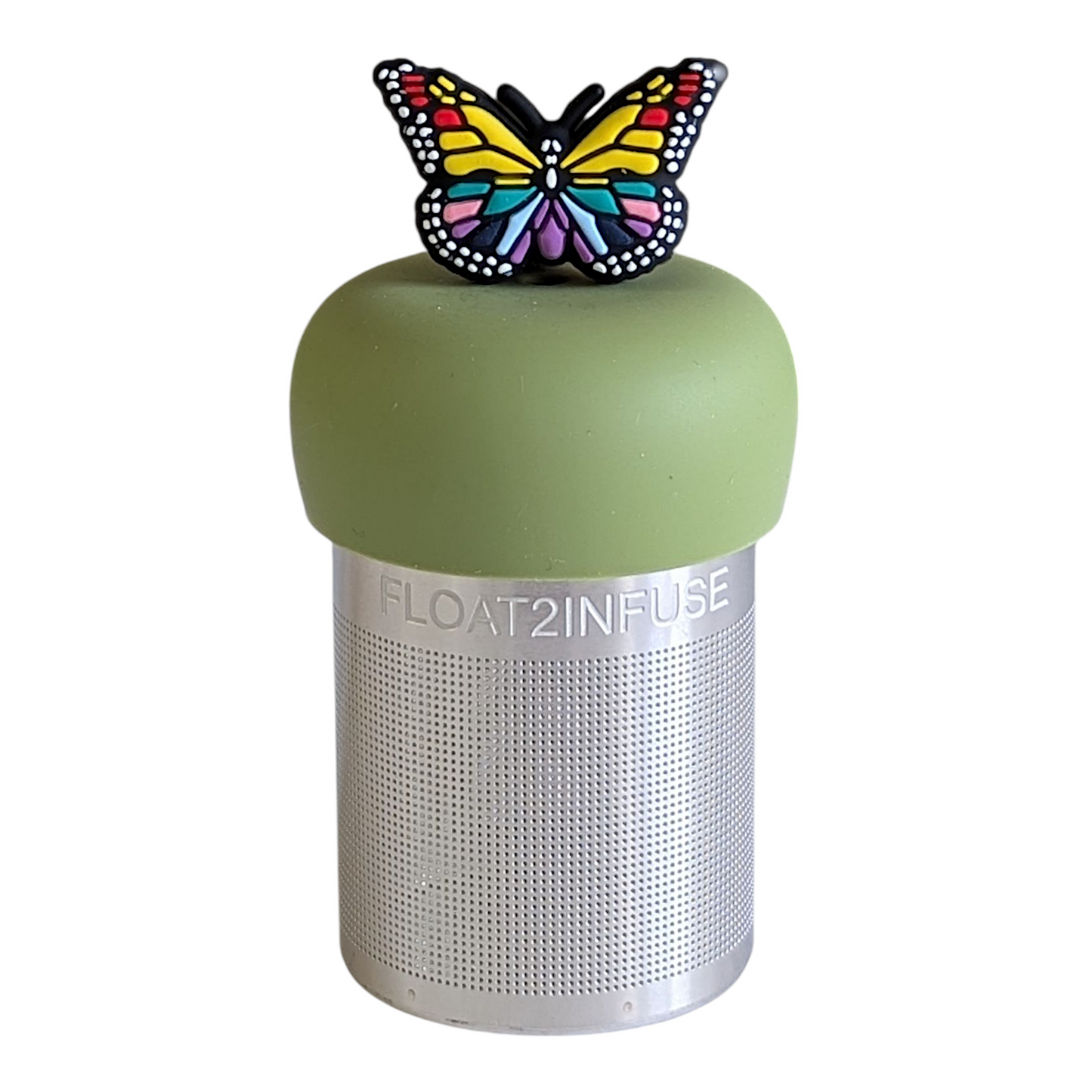 Floating Rainbow Butterfly Tea Infuser - Cute Animal Tea Infuser for Loose Leaf Tea