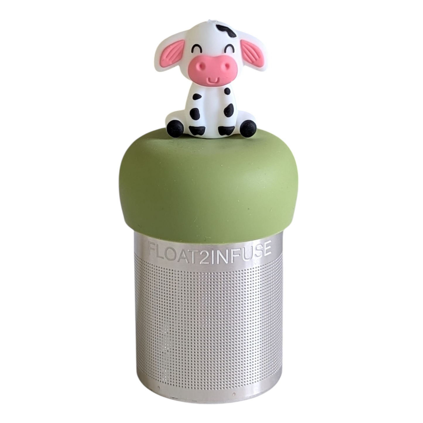 Floating Spotted Cow Tea Infuser - Cute Animal Tea Infuser for Loose Leaf Tea