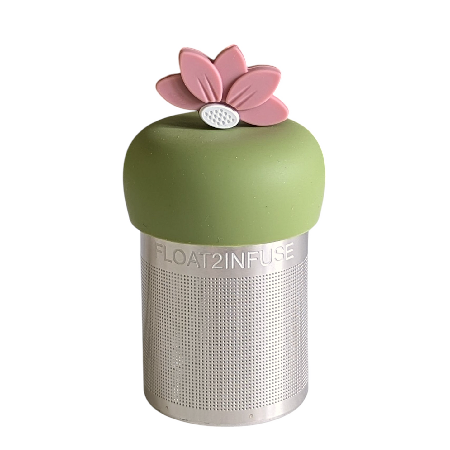 Floating Warm Pink Lotus Tea Infuser - Cute Tea Infuser for Loose Leaf Tea