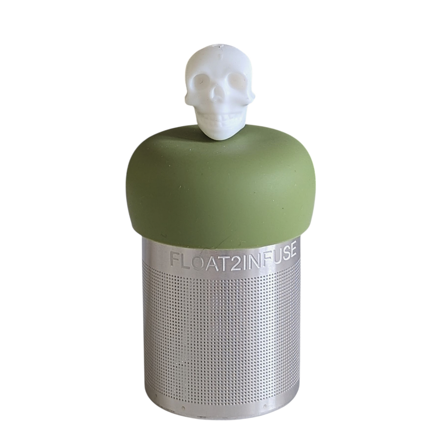 Floating White Skull Tea Infuser - Cute Tea Infuser for Loose Leaf Tea
