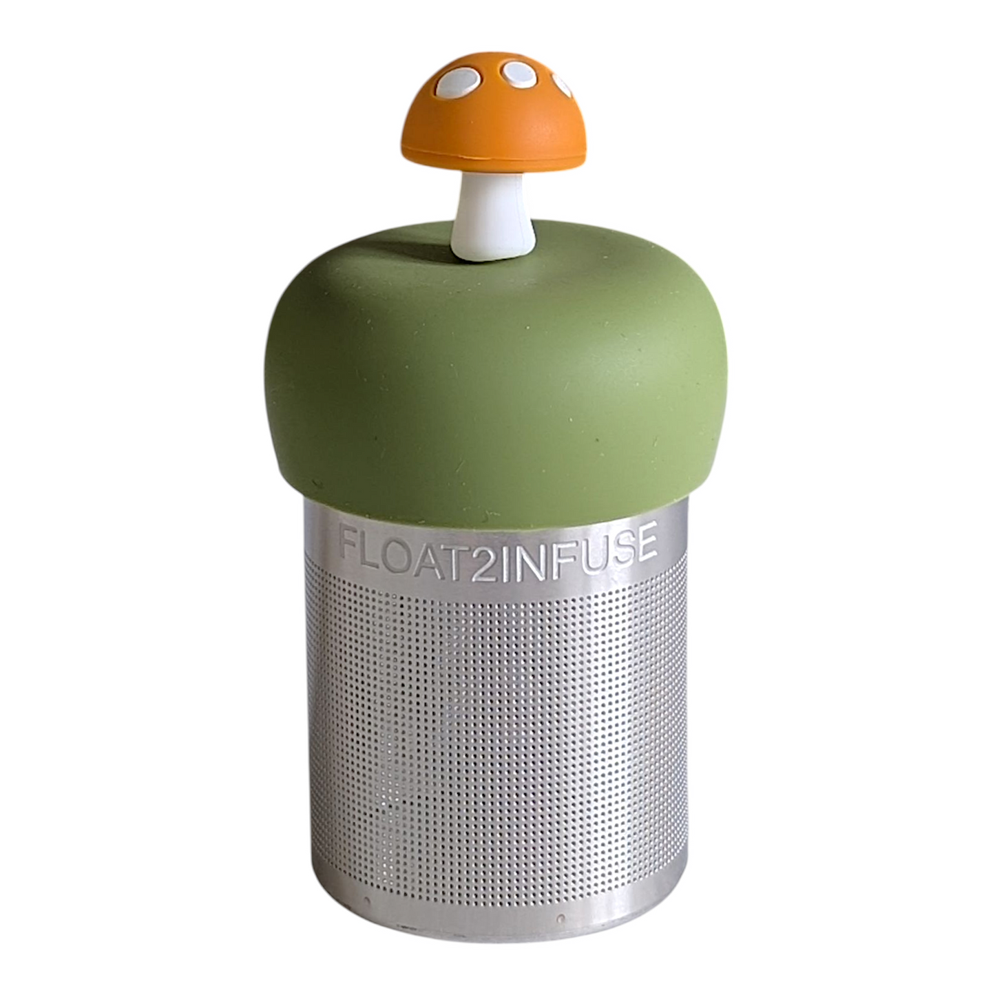 Floating Yellow Mushroom Tea Infuser - Cute Tea Infuser for Loose Leaf Tea