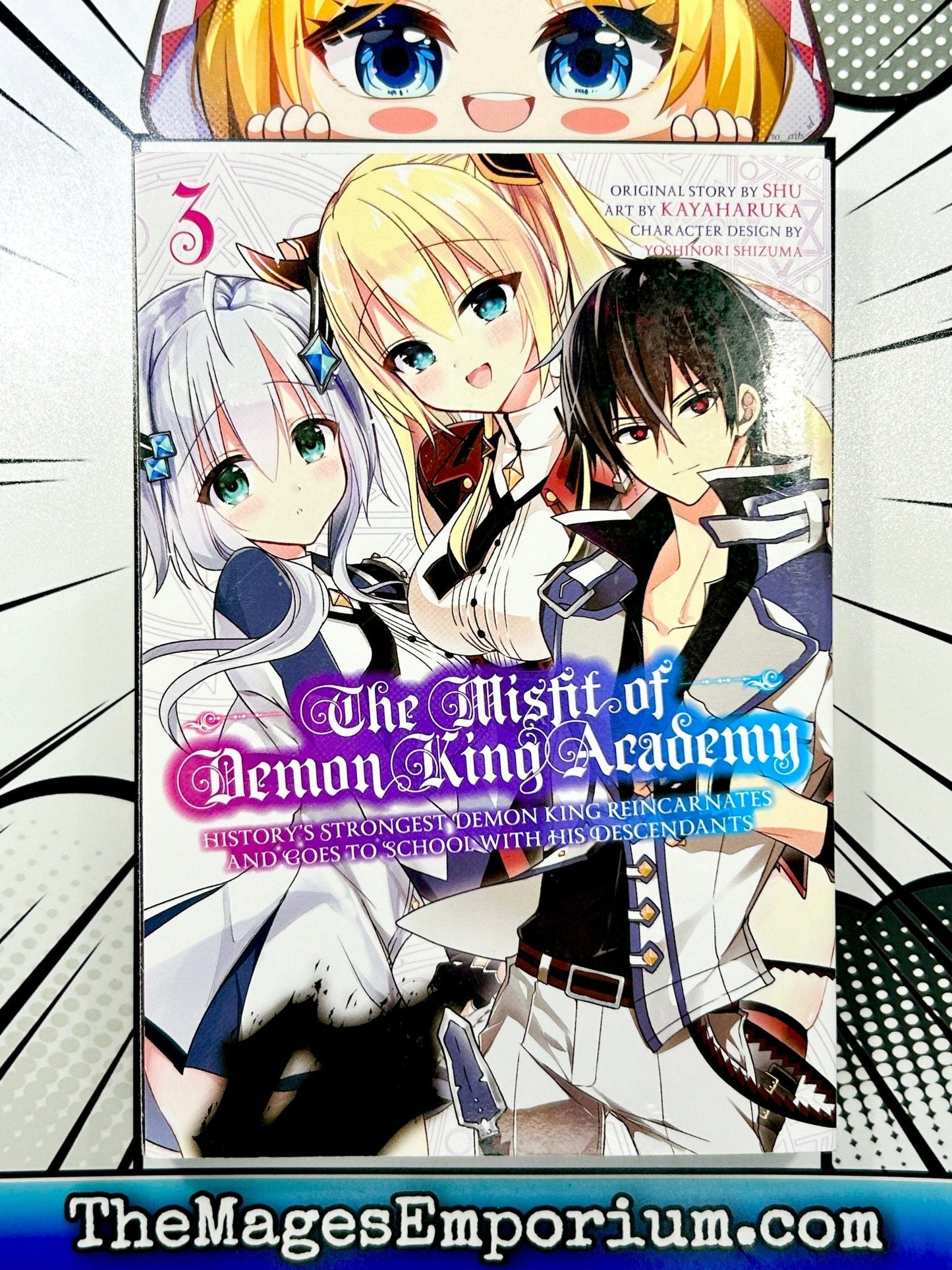 The Misfit of Demon King Academy Vol 3