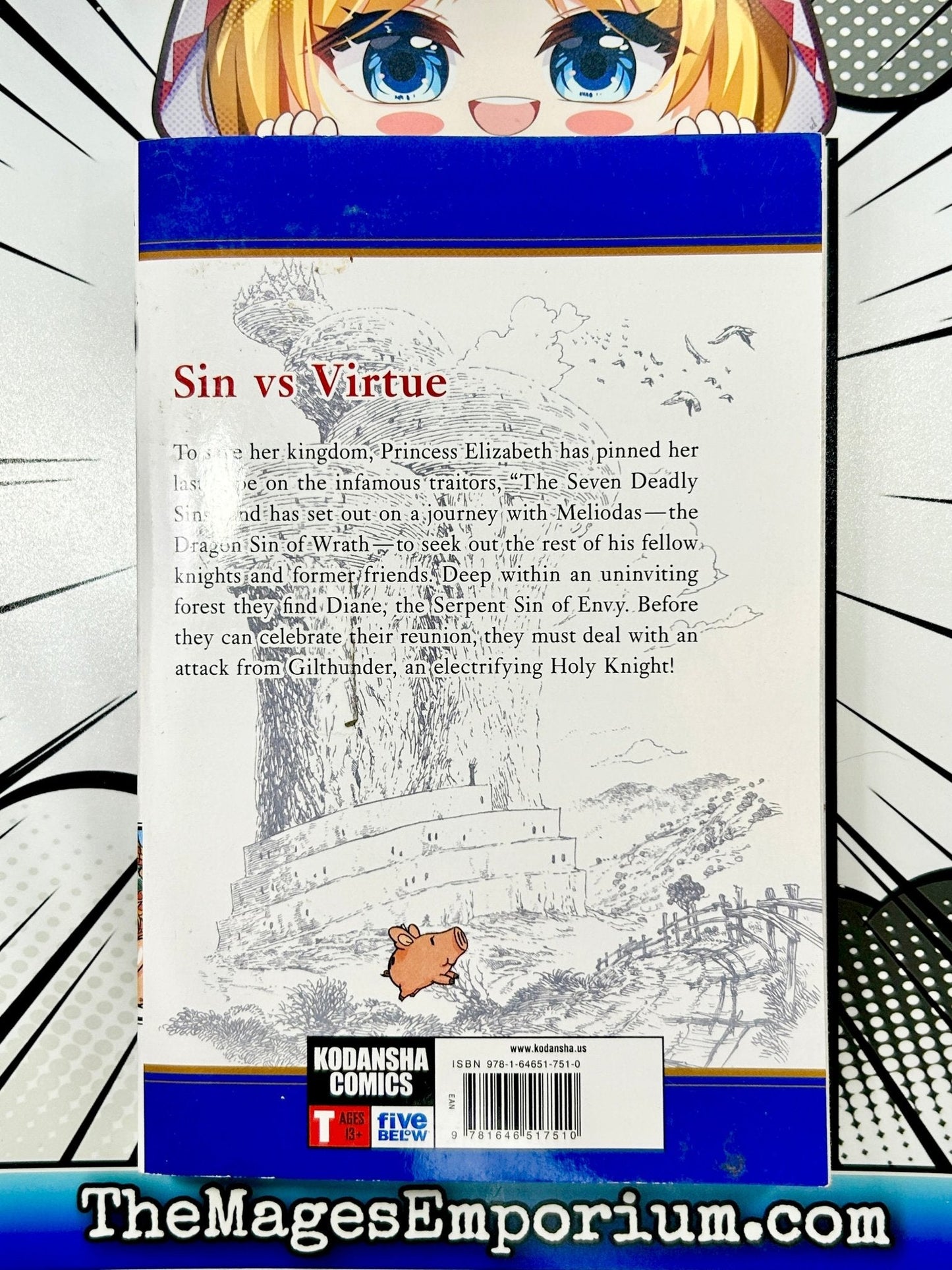 The Seven Deadly SIns Vol 2 Five Below Exclusive
