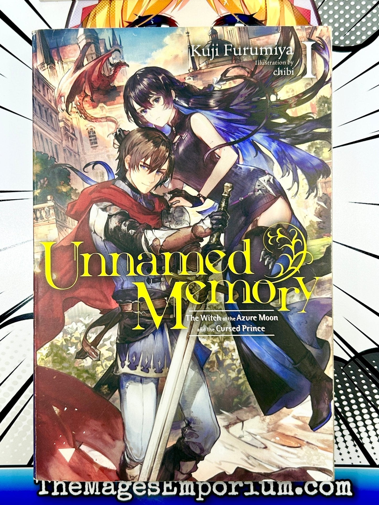 Unnammed Memory Vol 1 Light Novel The Witch of the Azure Moon and the Cursed Prince
