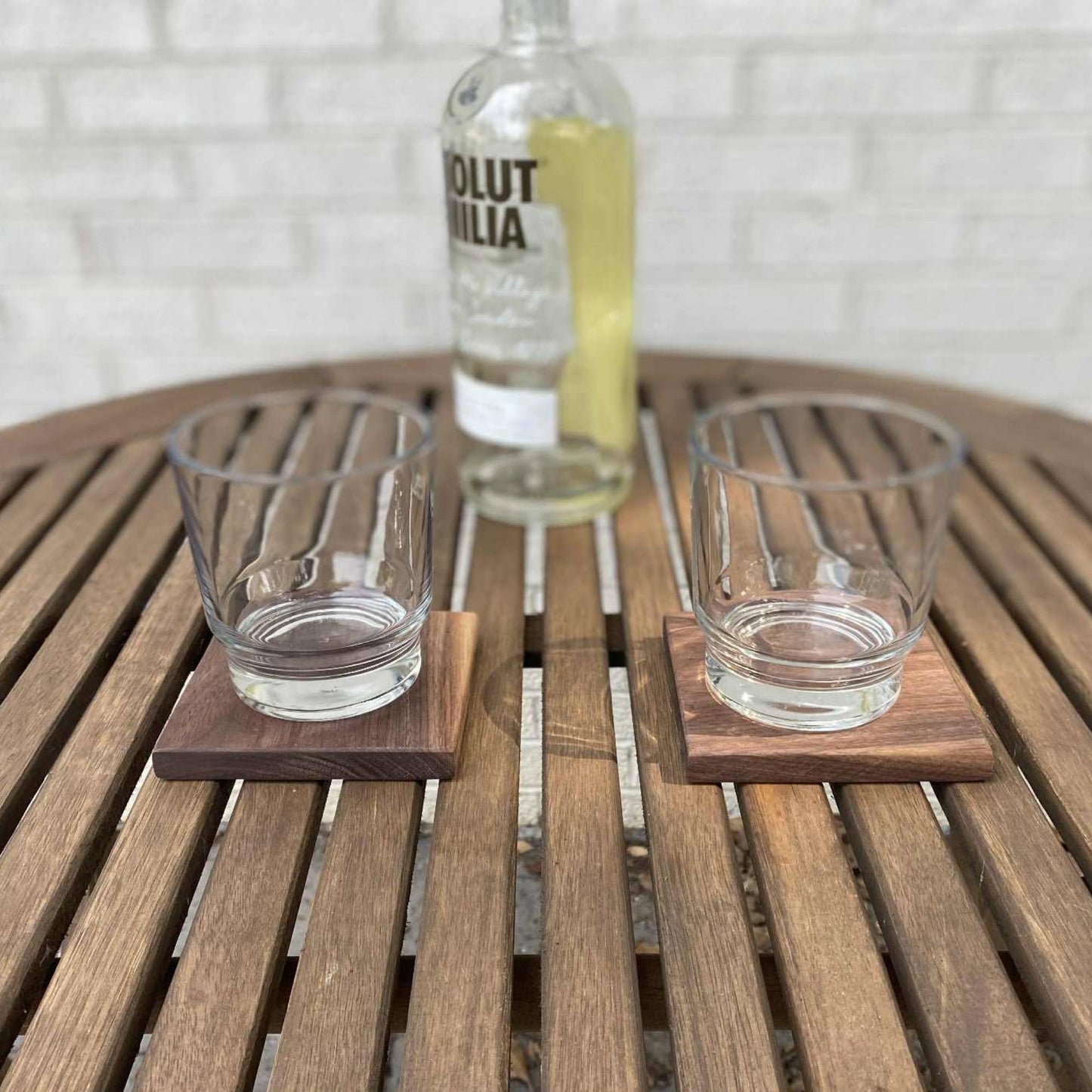 Walnut Wood Coasters